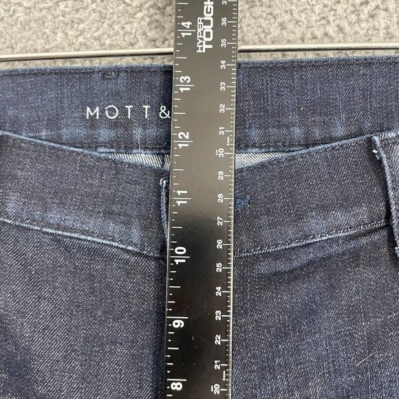 Mott & Bow Jeans Men 40x32 Blue Dark Wash Straight Fit Denim - Picture 8 of 11